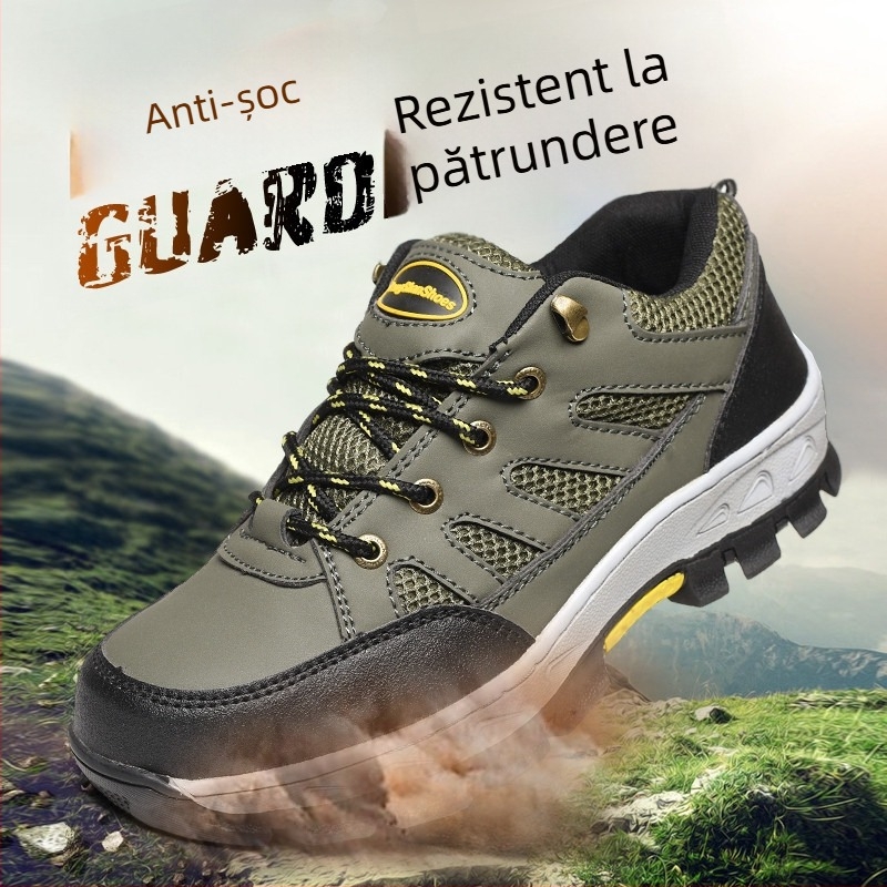 Pantofi de muncă cu protecție la perforare, model 8189, partea superioară joasă, material textil respirabil