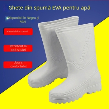Pantofi de apă din spumă EVA — unisex, înalți, impermeabili și rezistenți la ulei, pentru toamnă și iarnă