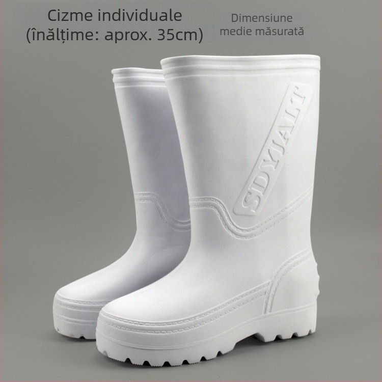 Pantofi de apă din spumă EVA — unisex, înalți, impermeabili și rezistenți la ulei, pentru toamnă și iarnă