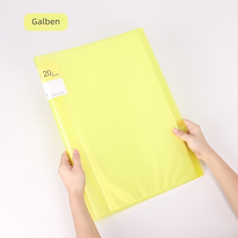 Portofoliu de artă din plastic – model A2 broșură, 20–30 pagini, grosime 5, grosime material 100