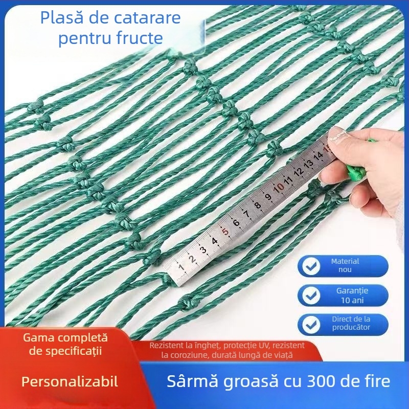 Plasă plastic pentru plante cățătoare – tip: Plasă cățătoare; Brand: Yuduohuan; Potrivit pentru grădină, terasă, balcon; sprijină vița de vie, pepeni, fasole