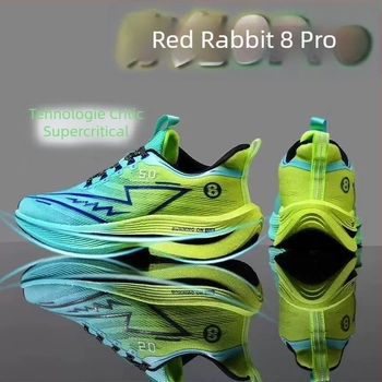 Pantofi de alergare pentru bărbați – partea superioară din piele, talpă TPU, închidere cu șireturi, căptușeală din blană de iepure, toc mic 1–3 cm