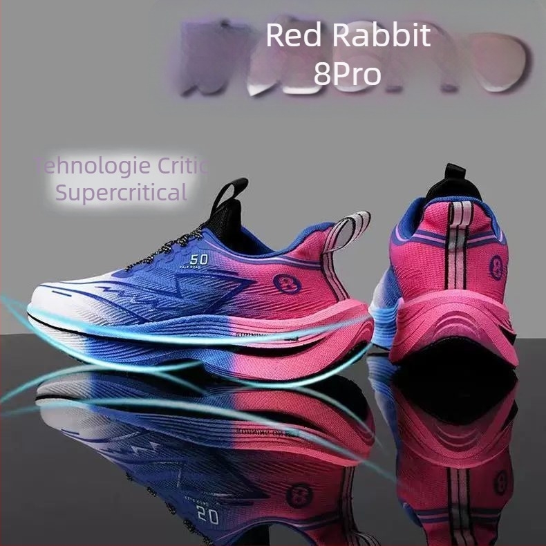 Pantofi de alergare pentru bărbați – partea superioară din piele, talpă TPU, închidere cu șireturi, căptușeală din blană de iepure, toc mic 1–3 cm