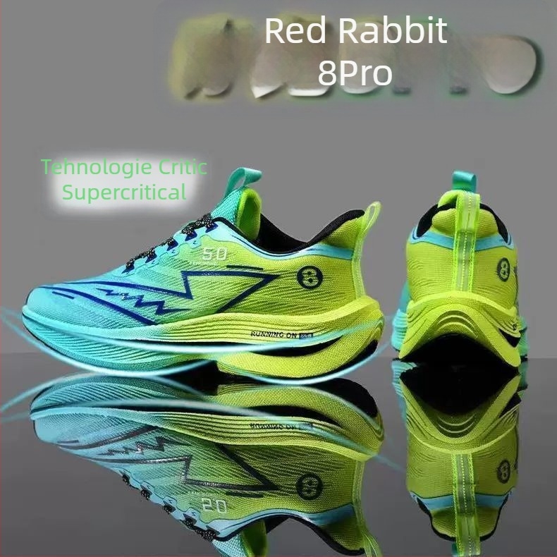 Pantofi de alergare pentru bărbați – partea superioară din piele, talpă TPU, închidere cu șireturi, căptușeală din blană de iepure, toc mic 1–3 cm