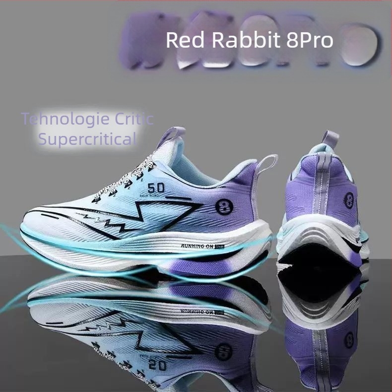 Pantofi de alergare pentru bărbați – partea superioară din piele, talpă TPU, închidere cu șireturi, căptușeală din blană de iepure, toc mic 1–3 cm