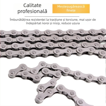 Lanț de bicicletă pentru cărucior și bicicletă de munte, single-speed, cu cataramă magică, lanț cu viteză variabilă 6789 niveluri