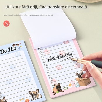 Semne de carte cu animale în stil cartoon și note adezive cu pisică, note reutilizabile, formă: cartoon, marcă: Zeyue