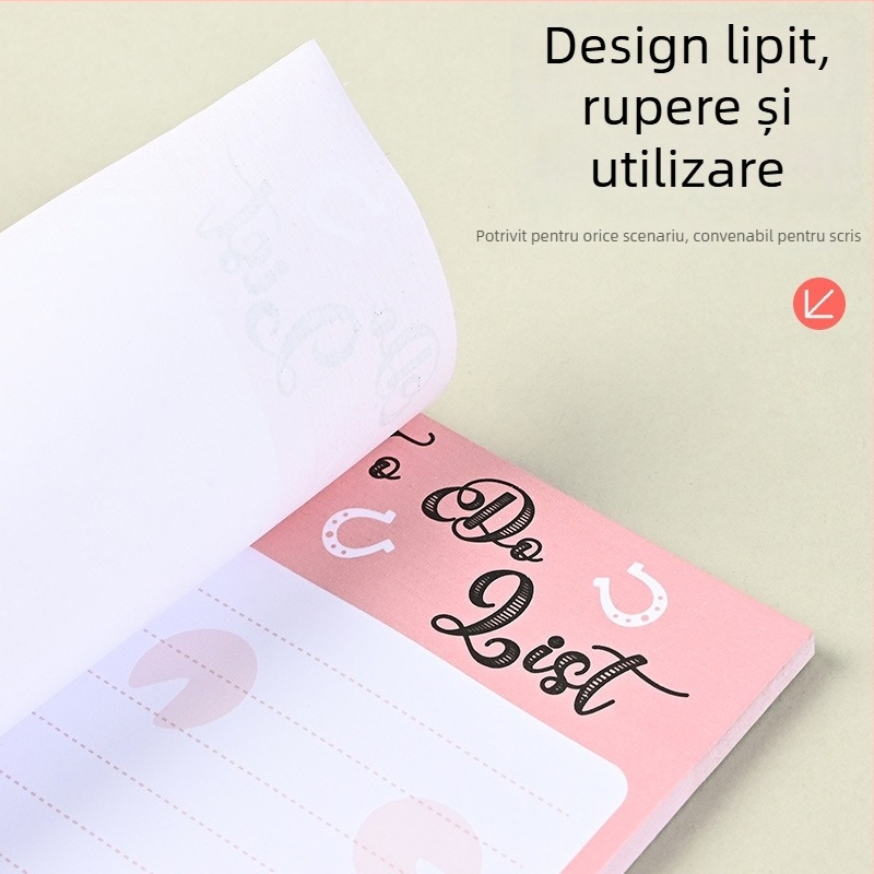 Semne de carte cu animale în stil cartoon și note adezive cu pisică, note reutilizabile, formă: cartoon, marcă: Zeyue