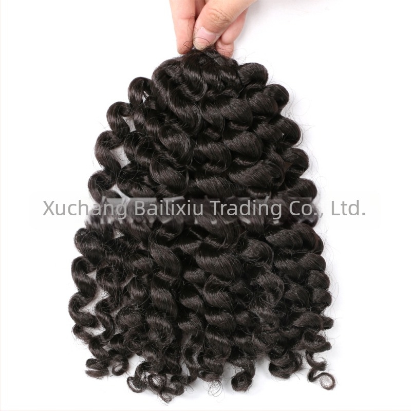 Peruca cu gradient de culoare și dreadlocks, țesută manual complet, stil coreean, mătase de casă