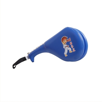 Țintă Taekwondo — PU, formă de picior de pui, greutate 0,3–0,35 kg, antrenament cu mai multe ținte (picior, mână, trup)