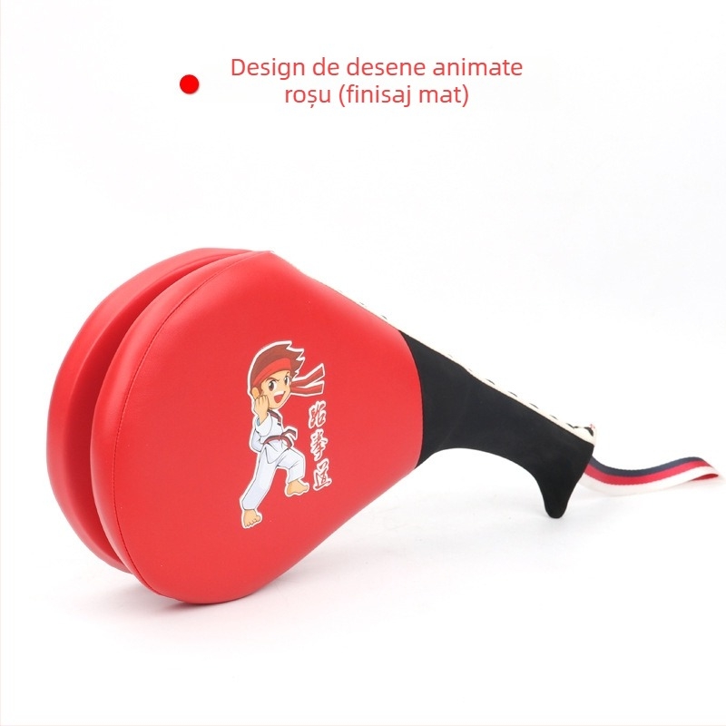 Țintă Taekwondo — PU, formă de picior de pui, greutate 0,3–0,35 kg, antrenament cu mai multe ținte (picior, mână, trup)