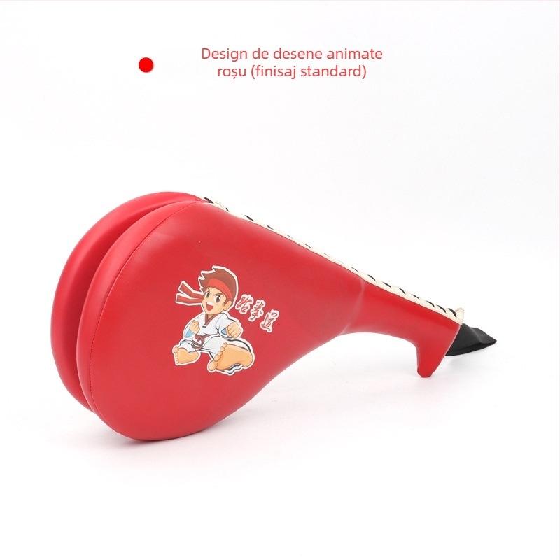 Țintă Taekwondo — PU, formă de picior de pui, greutate 0,3–0,35 kg, antrenament cu mai multe ținte (picior, mână, trup)