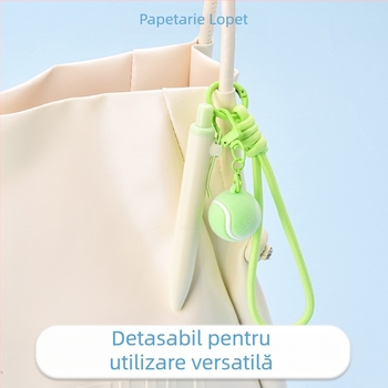 Stilou gel Lepai Didi Ball Match cu vârf ST, corp din plastic, mecanism de apăsare