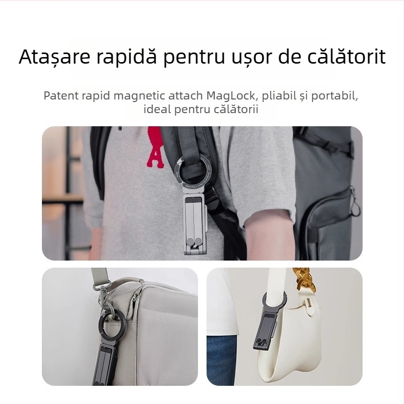 Selfie Stick cu suport universal pentru telefon, rotativ, portabil, personalizabil, pentru călătorii și streaming live