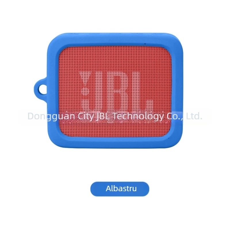Husă protectoare din silicon pentru difuzorul JBL Go Essential Bluetooth — materiale: silicon, TPU, silicon lichid; turnare prin injecție; personalizabil.