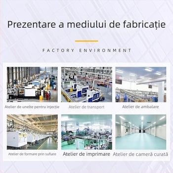 Sticlă rotundă HDPE pentru pesticide, turnare prin blow molding, capac exterior, material 100% pur, imprimare logo