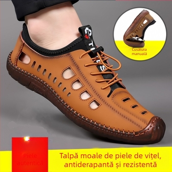 Pantofi de camping pentru bărbați, stil de relaxare, respirabili, pentru adulți