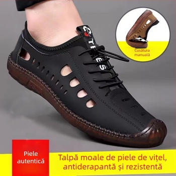 Pantofi de camping pentru bărbați, stil de relaxare, respirabili, pentru adulți