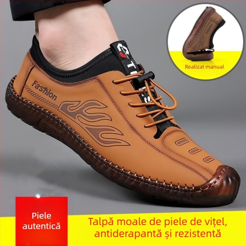 Pantofi de camping pentru bărbați, stil de relaxare, respirabili, pentru adulți