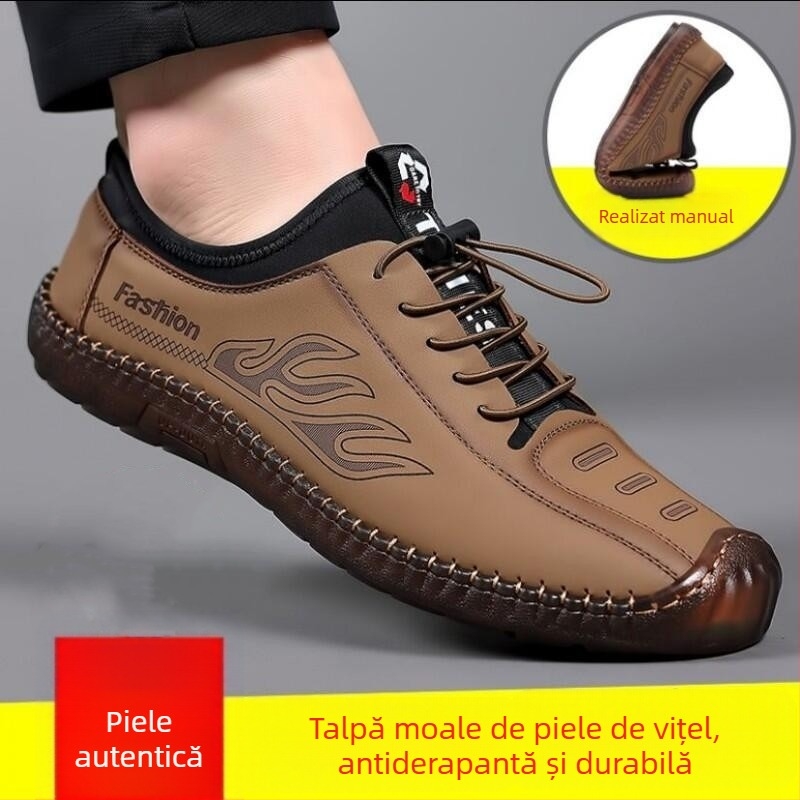 Pantofi de camping pentru bărbați, stil de relaxare, respirabili, pentru adulți