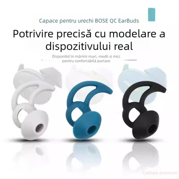 Steney husă din silicon pentru Bose QC/Sport căști wireless, turnare prin injecție, stil monocrom