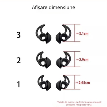 Steney husă din silicon pentru Bose QC/Sport căști wireless, turnare prin injecție, stil monocrom