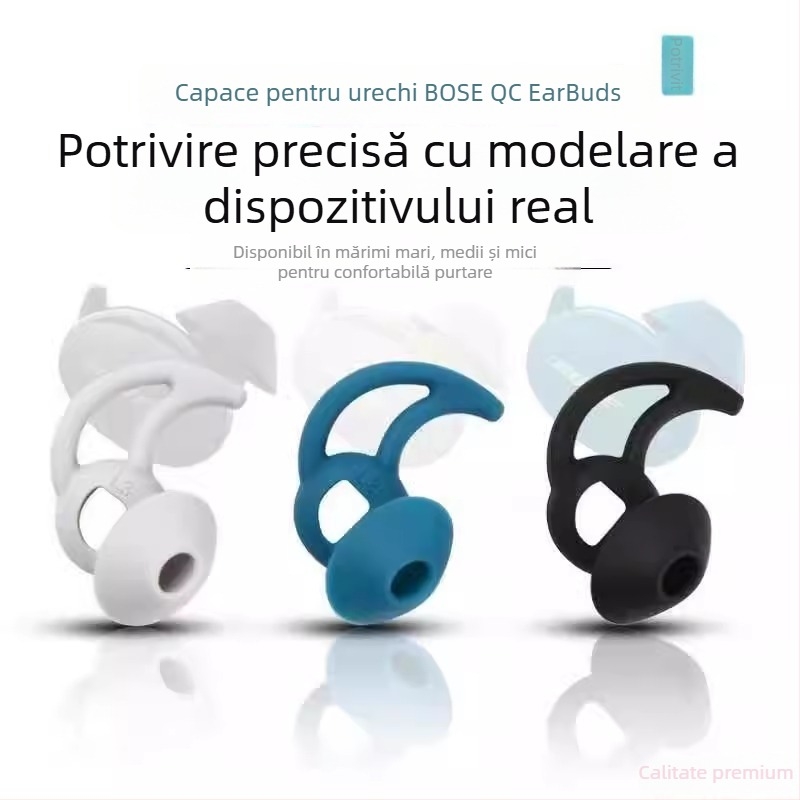 Steney husă din silicon pentru Bose QC/Sport căști wireless, turnare prin injecție, stil monocrom