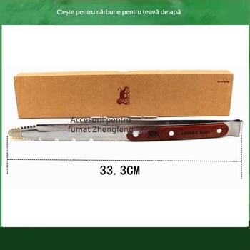 Pensete pentru narghilea și clips pentru limbă – construcție metalică, clips din carbon, design din oțel inoxidabil