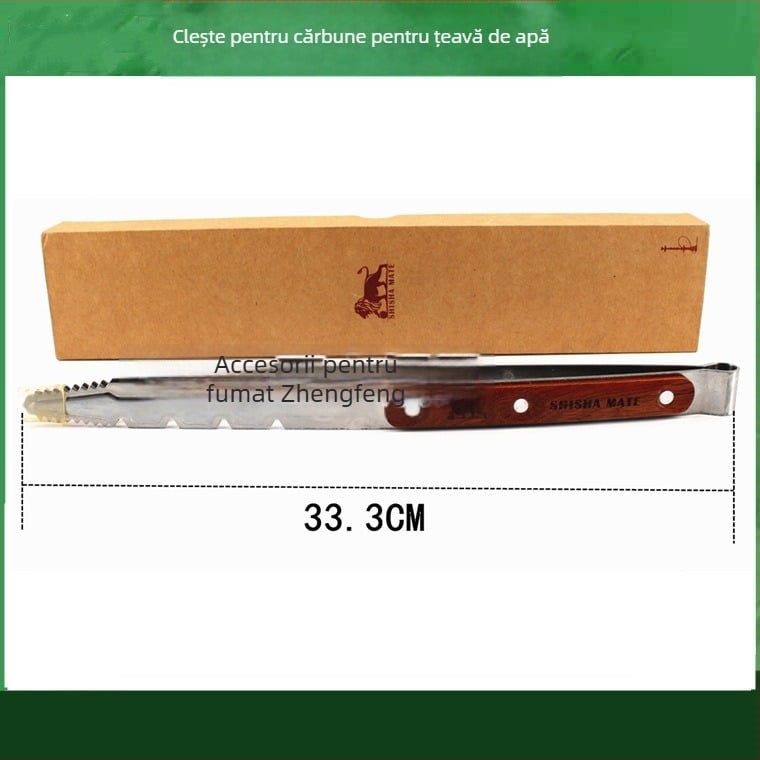 Pensete pentru narghilea și clips pentru limbă – construcție metalică, clips din carbon, design din oțel inoxidabil