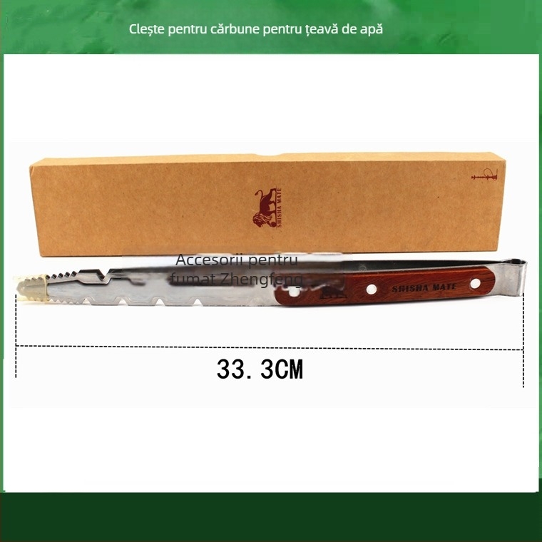 Pensete pentru narghilea și clips pentru limbă – construcție metalică, clips din carbon, design din oțel inoxidabil
