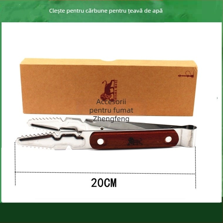 Pensete pentru narghilea și clips pentru limbă – construcție metalică, clips din carbon, design din oțel inoxidabil