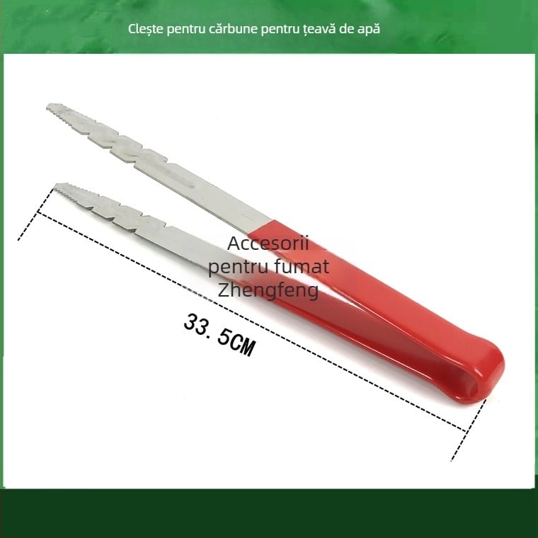 Pensete pentru narghilea și clips pentru limbă – construcție metalică, clips din carbon, design din oțel inoxidabil