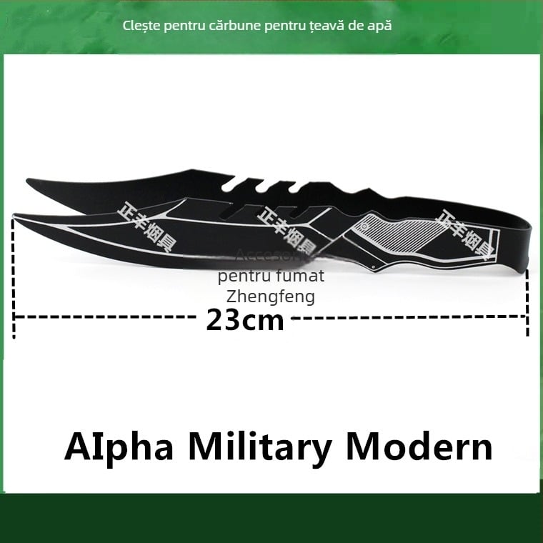 Pensete pentru narghilea și clips pentru limbă – construcție metalică, clips din carbon, design din oțel inoxidabil