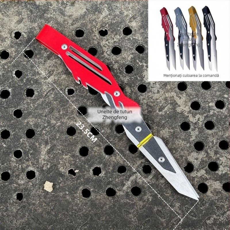 Pensete pentru narghilea și clips pentru limbă – construcție metalică, clips din carbon, design din oțel inoxidabil