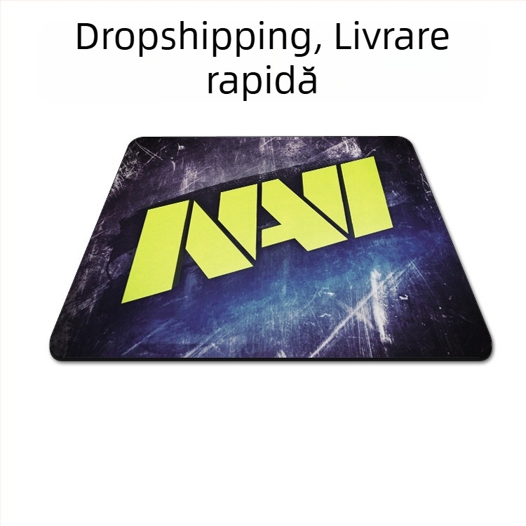 Pad de mouse pentru gaming, margine îngroșată, o singură față, material textil, suport pentru încheietura, potrivit pentru CS:GO, LOL și FPS