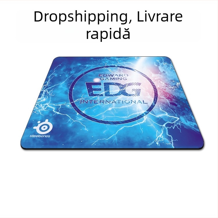 Pad de mouse pentru gaming, margine îngroșată, o singură față, material textil, suport pentru încheietura, potrivit pentru CS:GO, LOL și FPS