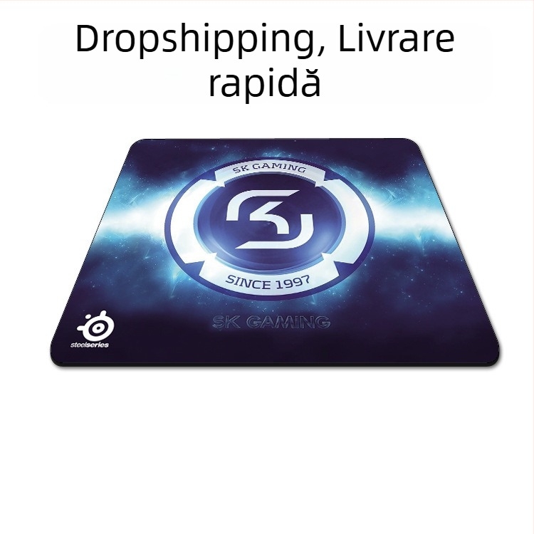 Pad de mouse pentru gaming, margine îngroșată, o singură față, material textil, suport pentru încheietura, potrivit pentru CS:GO, LOL și FPS