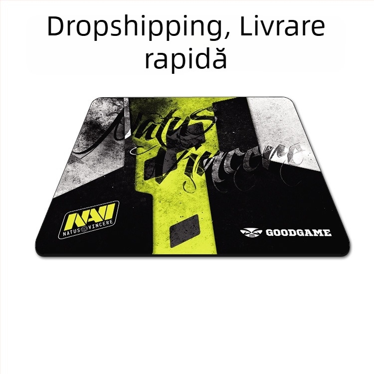 Pad de mouse pentru gaming, margine îngroșată, o singură față, material textil, suport pentru încheietura, potrivit pentru CS:GO, LOL și FPS