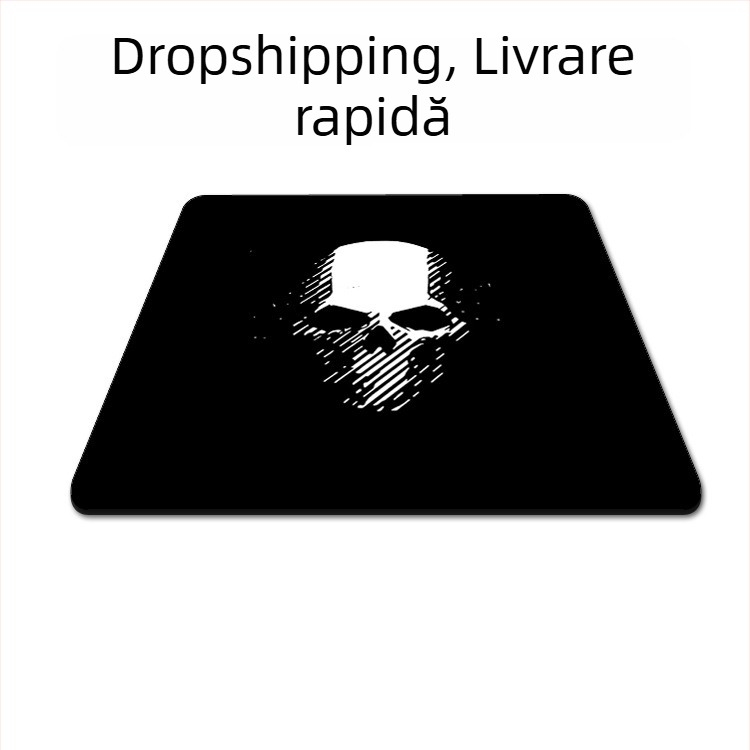 Pad de mouse pentru gaming, margine îngroșată, o singură față, material textil, suport pentru încheietura, potrivit pentru CS:GO, LOL și FPS