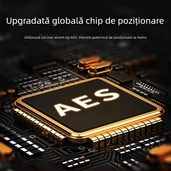 GPS tracker AK-28B pentru copii și persoane în vârstă, poziționare globală, urmărire multi-utilizator, navigare cu un singur clic, baterie 240mAh, ABS, compatibil Android și iOS