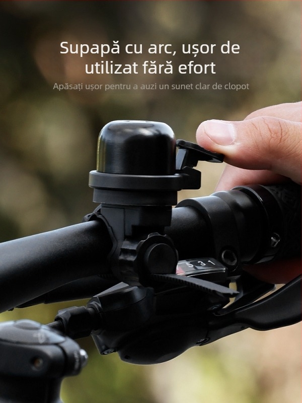 Clopoțel pentru bicicletă de munte, aliaj de aluminiu, ESLNF model 08cl0075, personalizabil, marcă privată autorizată