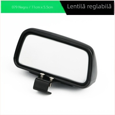 Oglindă retrovizoare pentru mașină cu câmp vizual larg, reglabilă, oglindă pentru unghiuri moarte și asistență la mersul cu spatele