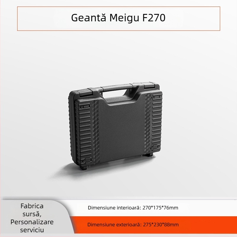 Mego cutie de unelte din plastic întărit, cu turnare prin injecție, rezistență înaltă, sarcină 20–120