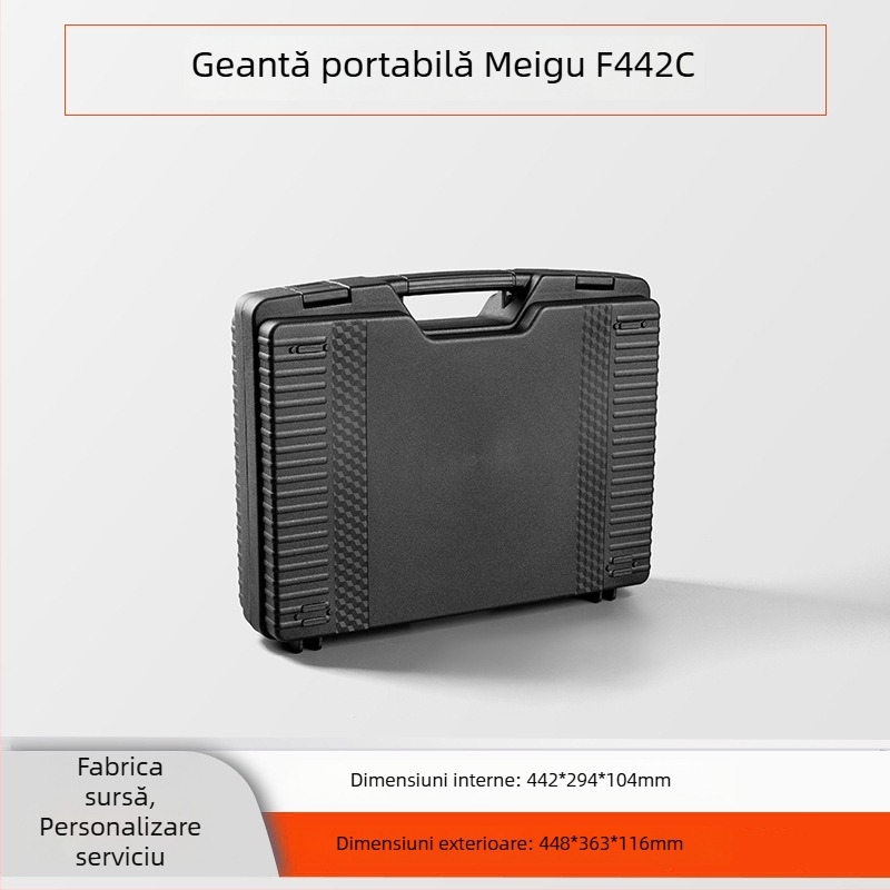 Mego cutie de unelte din plastic întărit, cu turnare prin injecție, rezistență înaltă, sarcină 20–120