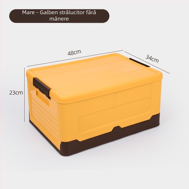 Cutie de depozitare pentru portbagajul auto, pliabilă și portabilă; Material: PP plastic; Capacitate: 20-30 L; Model: CX5151; Multifuncțională, rezistentă la praf