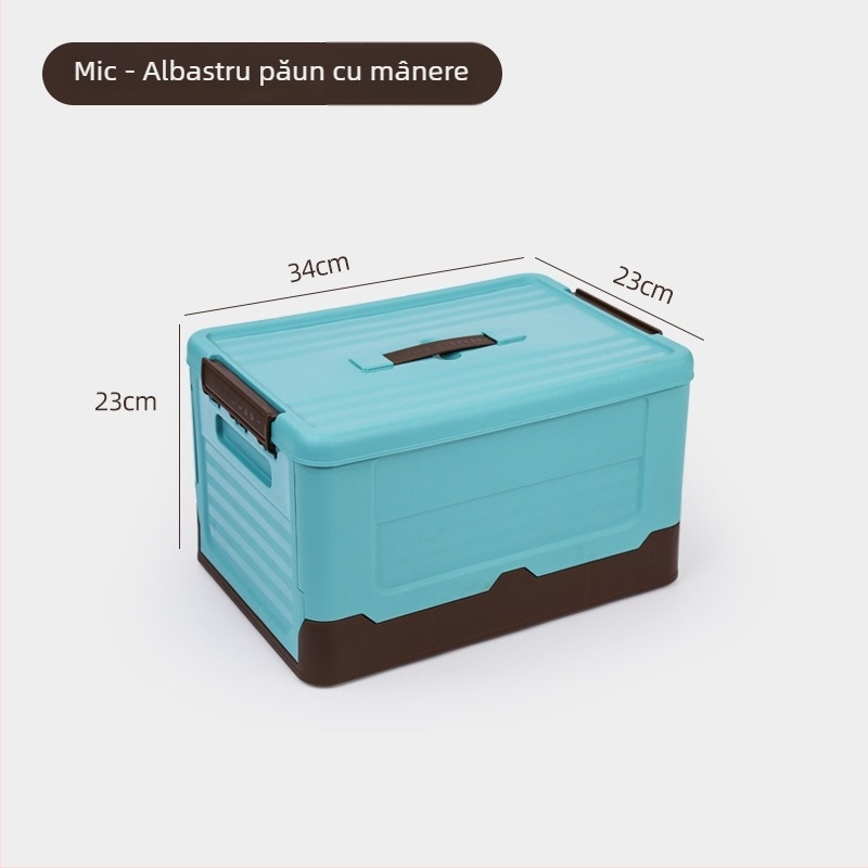 Cutie de depozitare pentru portbagajul auto, pliabilă și portabilă; Material: PP plastic; Capacitate: 20-30 L; Model: CX5151; Multifuncțională, rezistentă la praf