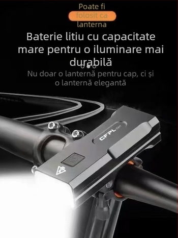 Far pentru bicicletă MTB – iluminare de noapte, durată lungă a bateriei, reîncărcabil, de nivel profesionist, foarte luminos