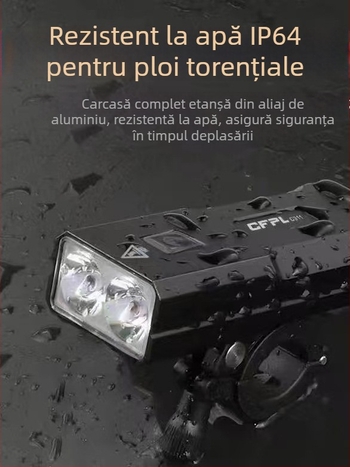 Far pentru bicicletă MTB – iluminare de noapte, durată lungă a bateriei, reîncărcabil, de nivel profesionist, foarte luminos