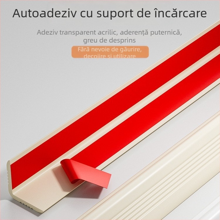 Fâșii de protecție în formă de L pentru colțuri, bandă auto-aderentă moale pentru mese și praguri de ferestre