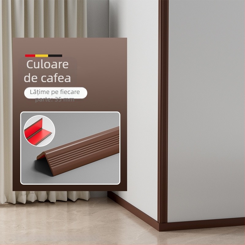 Fâșii de protecție în formă de L pentru colțuri, bandă auto-aderentă moale pentru mese și praguri de ferestre